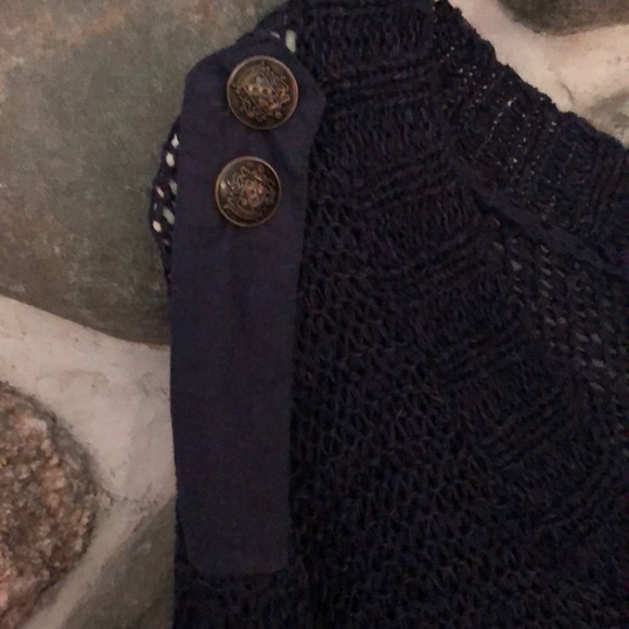 Blue long sleeve sweater - Picture 3 of 4